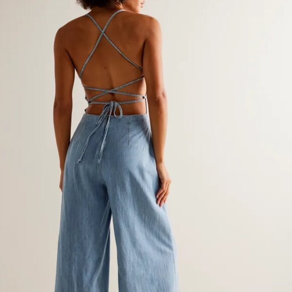 Free People We The Free CRVY Set The Mood One-Piece NWOT Size Large - Picture 2 of 11